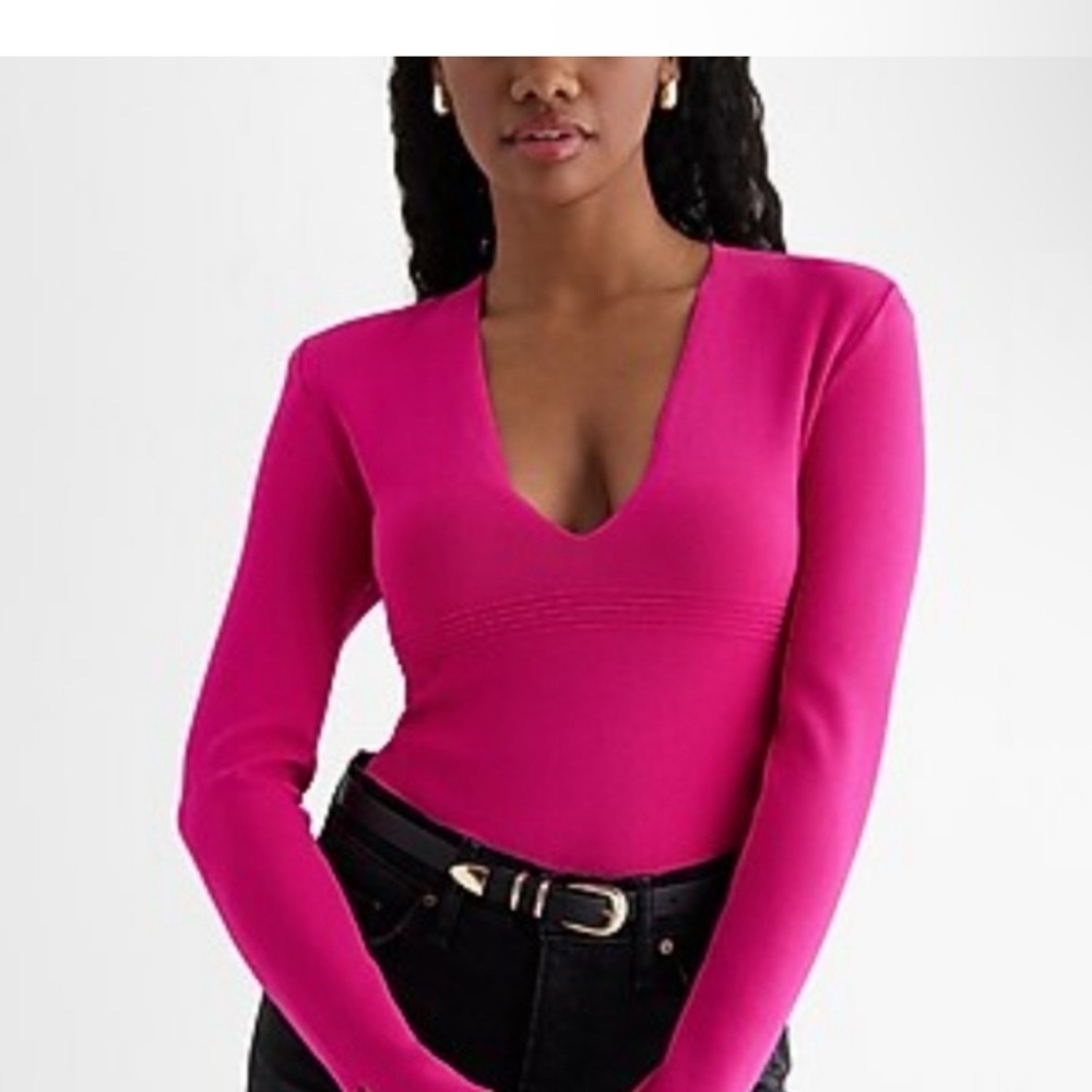 Express Fuchsia Bodysuit